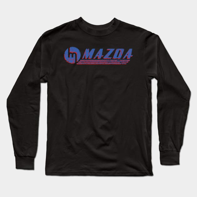 Vintage Mazda Long Sleeve T-Shirt by thesupragoddess